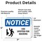 Signmission Safety Culture Sign, 7 in Width, Vinyl Decal, Rectangle OS-2PACK-NS-D-57-L-18812 - alternate 5